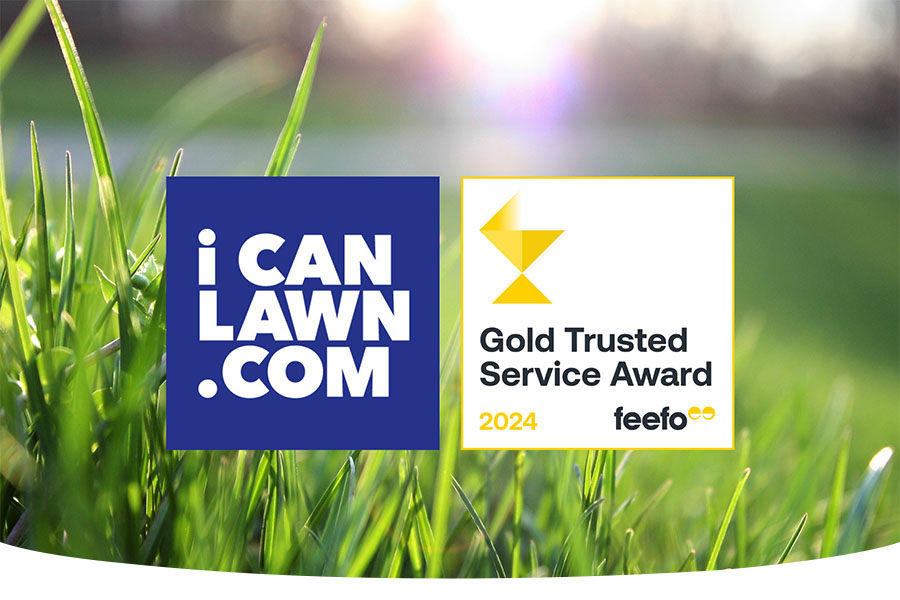 ICANLAWN Feefo Gold Trusted Award Winners 2024